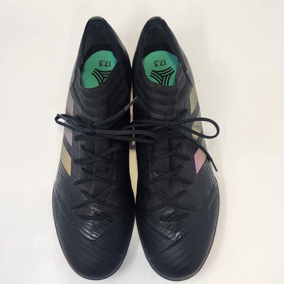 Adidas Men Nemeziz Tango 17.3 TF Soccer Cleats Size 13 Black Multi Low Top - Picture 2 of 9